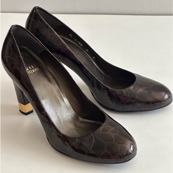 Stuart Weitzman Patent Leather Pumps Size 9 - Picture 2 of 9